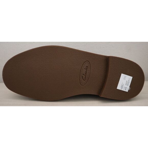 Clarks 26034135 Men's Sz 10.5M Dark Brown Leather Bushacre 2 Chukka Boots - Picture 5 of 15